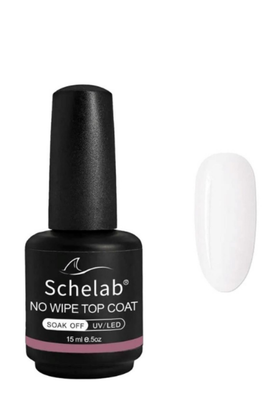 Schelab No Wipe Shiny Top Coat 15 ml - Schelab 