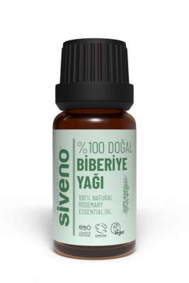 SIVENO %100 Doğal Uçucu Biberiye Yağı 10ml  - SIVENO 