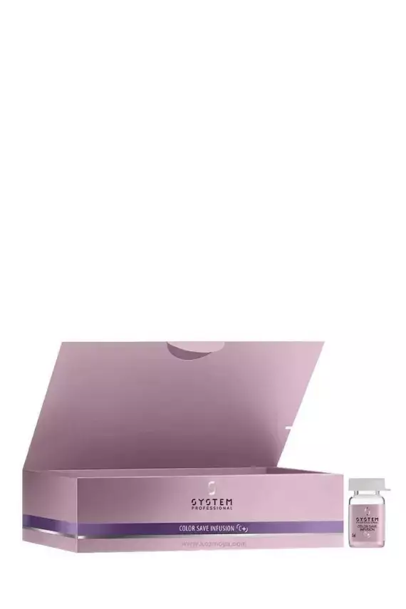 System Professional Color Save Infusion İşlem Görmüş Saçlar İçin Renk Koruyucu Serum 20x5 ml - 1