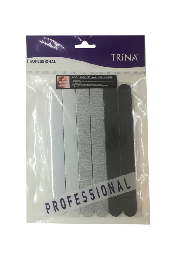 Trina 3'lü Kağıt Törpü-Buffer TRNTIRTO0045 - 1