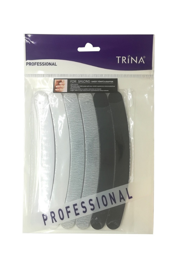 Trina 6'lı Kağıt Törpü-Buffer TRNTIRTO0047 - Trina