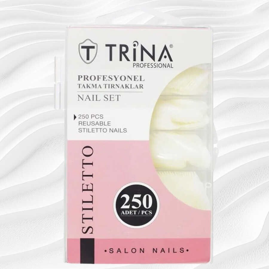 Trina Stiletto Takma Tırnaklar 250 Adet TRNNAIL0007 - Trina 