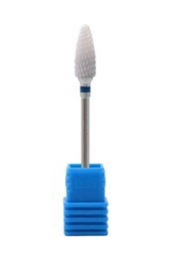 Trina Tungsten Karbür Freze Ucu Protez Tırnak Törpüsü Koni Mavi-Mor TRNDRILBIT0006 - Trina 