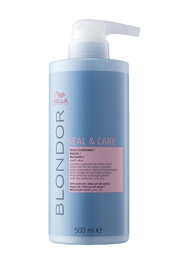 Wella Blondor Blonde Seal & Care Açıcı Sonrası Bakım Kremi 500 ml - Wella