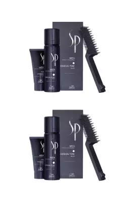 Wella SP Men Pigment Mousse Siyah 60 ml x 2 Adet - 2