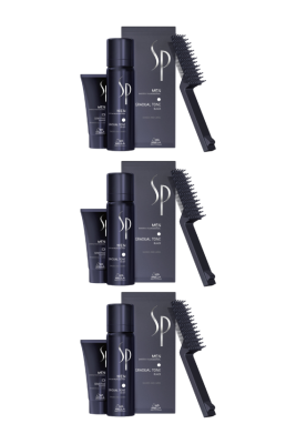 Wella SP Men Pigment Mousse Siyah 60 ml x 3 Adet - Wella