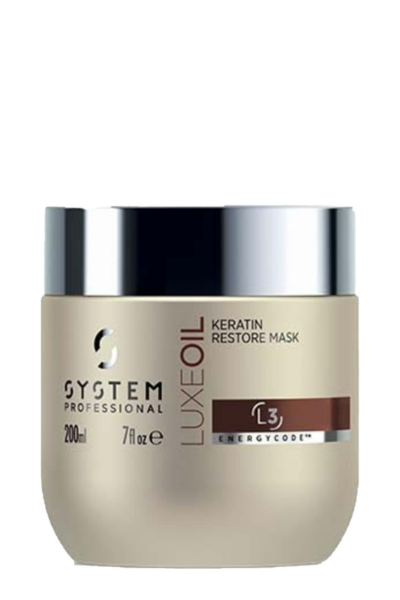 Wella System Luxe Oil Keratin Restore Onarıcı Saç Maskesi 200 ml - Wella System Professional