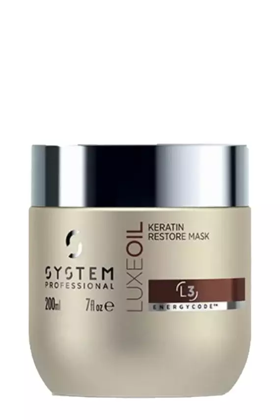 Wella System Luxe Oil Keratin Restore Onarıcı Saç Maskesi 200 ml - 1