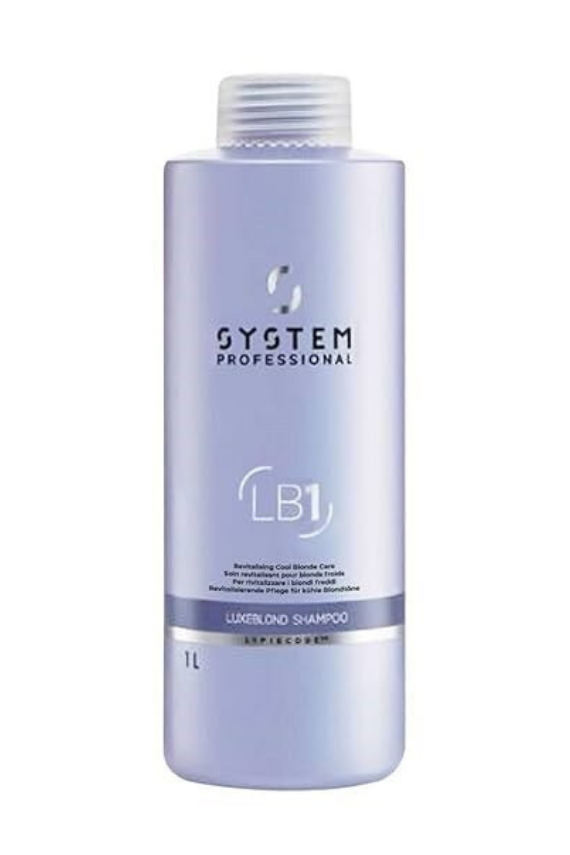 Wella System Professional LuxeBlond Şampuan 1000 ml - Wella System Professional